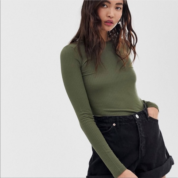 ASOS Monki Long Sleeve T-Shirt - Picture 2 of 3
